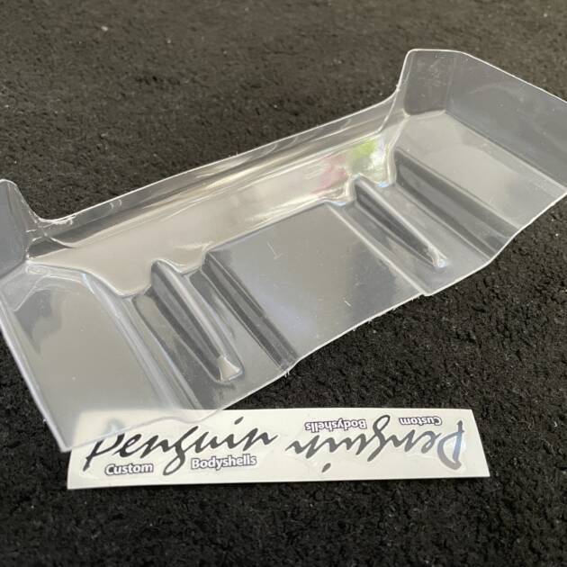 Gentoo MAX rear wing B7 LD3 high downforce 1mm lexan