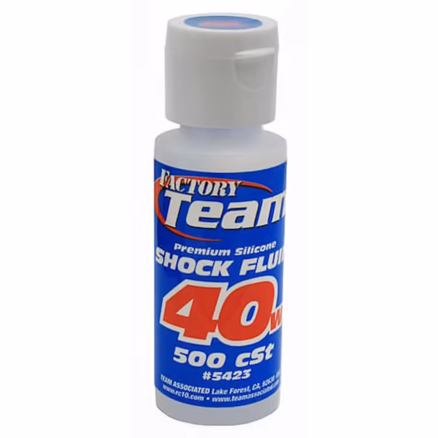 AS5423 TEAM ASSOCIATED SILICONE SHOCK OIL 40WT (500CST)