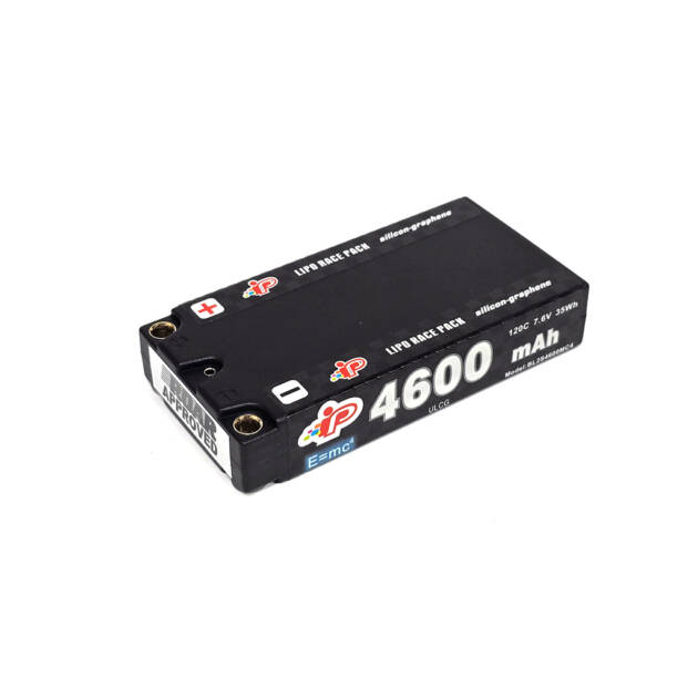 IPBL2S4600MC4 LIPO LIHV 4600MAH 2S 18.5MM SHORTY 7.6V