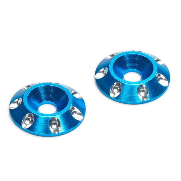 C0633B CENTRO 1/10TH WING WASHERS - BLUE